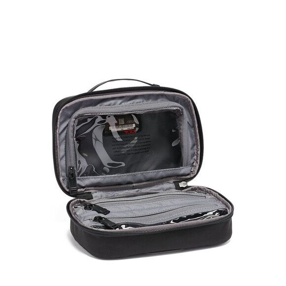 TUMI Alpha Split Travel Kit in black ballistic nylon NWT - Picture 2 of 14